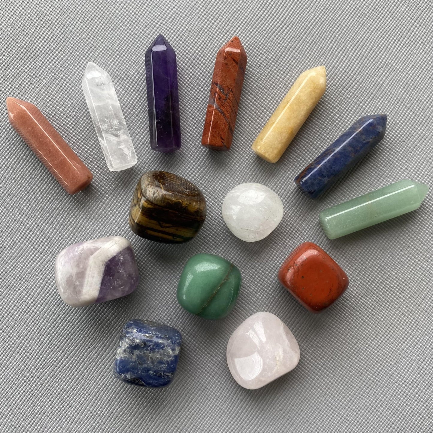 minerales pack iniciacion para alinear chakras y meditar