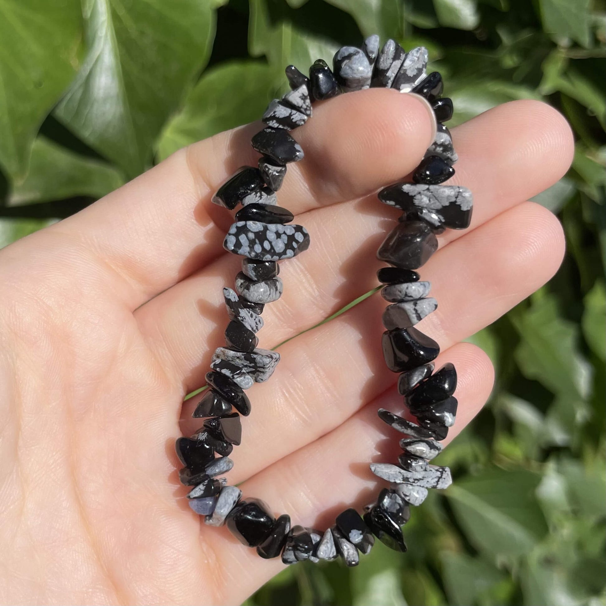 Pulsera de obsidiana cristal para proteccion y reducir ansiedad propiedades minerales