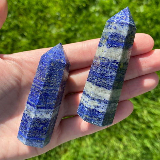 Lapislazuli generador para la intuicion y sabiduria, potencia la claridad mental y la instrospeccion